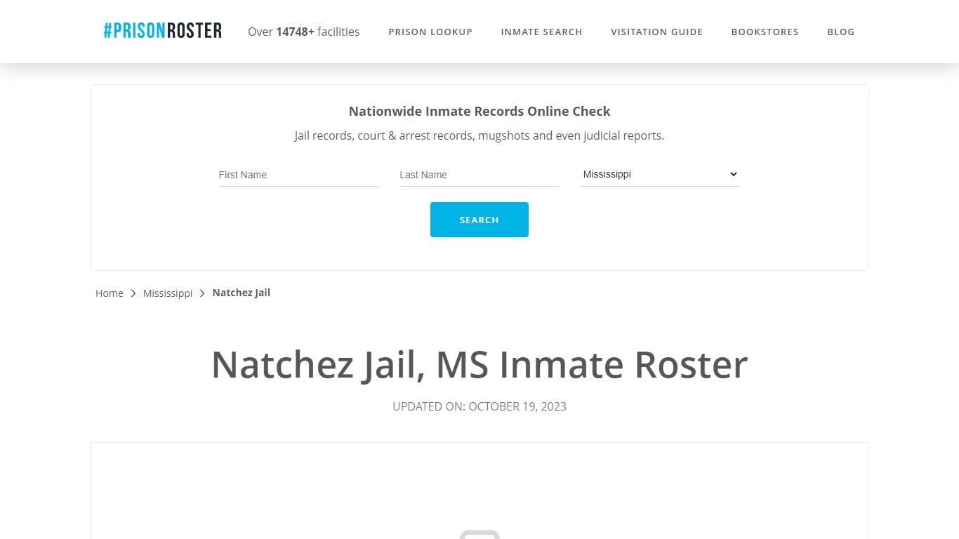 Natchez Jail, MS Inmate Roster - Prisonroster